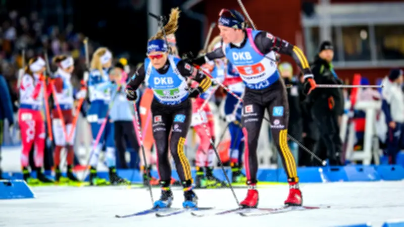 Deutsches Biathlon-Paar Fichtner/Fratzscher startet bei Mixed-Event in Stockholm