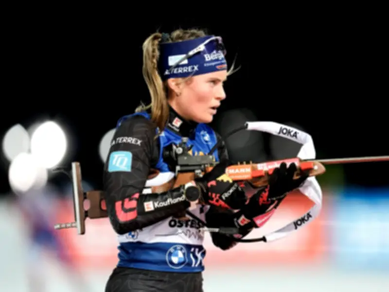 Deutsches Biathlon-Talent Marlene Fichtner glänzt mit Karrierebestleistung