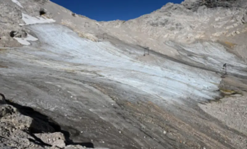 Deutschlands letzte Gletscher schmelzen in alarmierendem Tempo dahin