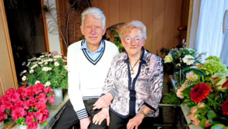 Diamantene Hochzeit in Baumersroda: Fast hätte der Beruf die Liebe verhindert