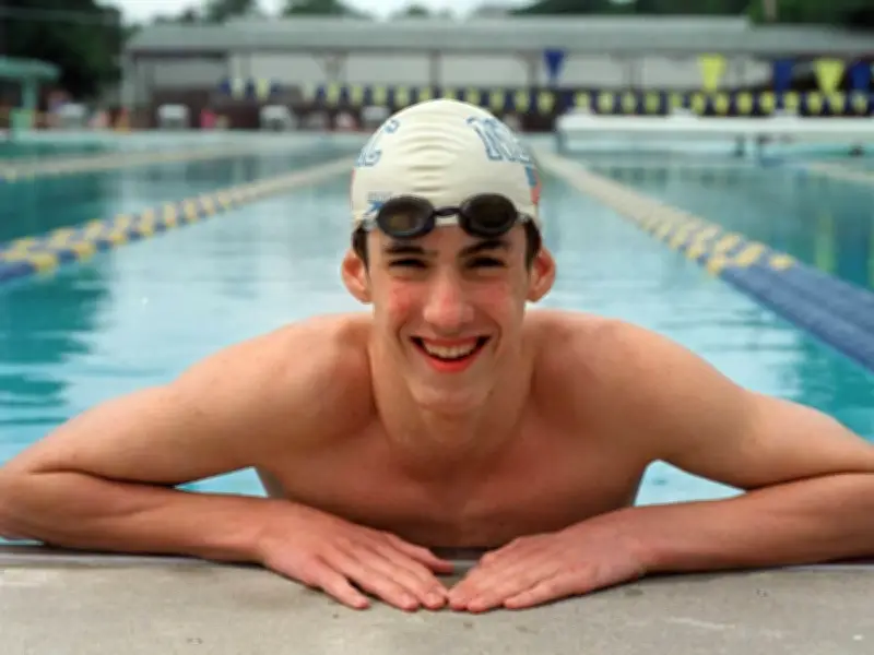 Die Notiz, die Michael Phelps' Karriere startete: Vor 25 Jahren schwamm er seinen ersten Weltrekord