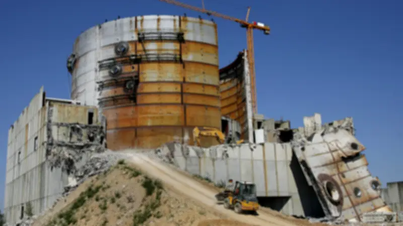 Die teuerste Bauruine der DDR: Das gescheiterte Kernkraftwerk Stendal