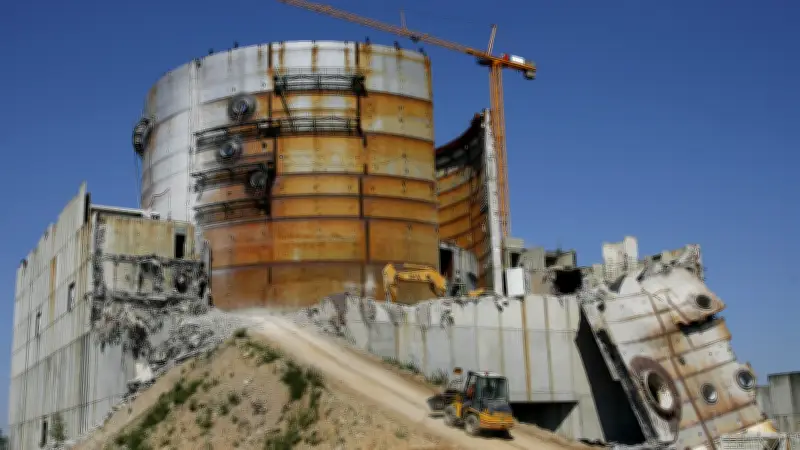 Die teuerste Bauruine der DDR: Warum das KKW Stendal nie ans Netz ging