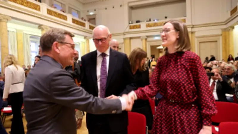 Diplomatischer Salon in Halle: Genschers Enkelin bewegt bei Leopoldina-Veranstaltung