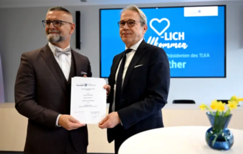 Dirk Löther zum neuen Präsidenten des Thüringer Landeskriminalamts ernannt