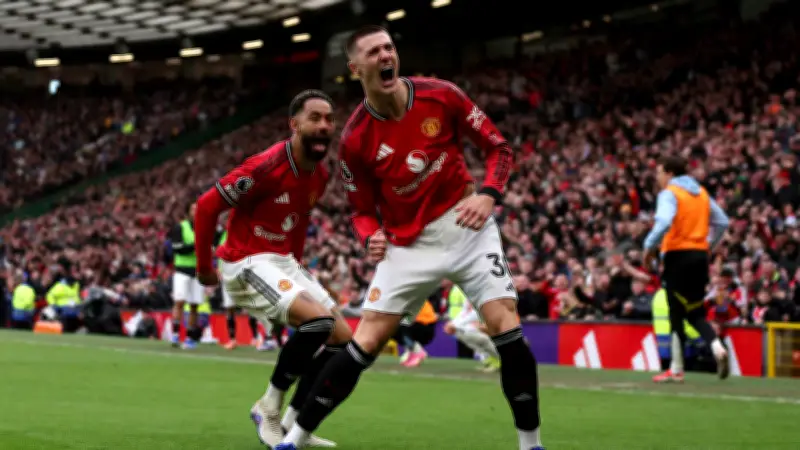 Doppelt süßer Sieg für Carrick: Manchester United auf Champions-League-Kurs
