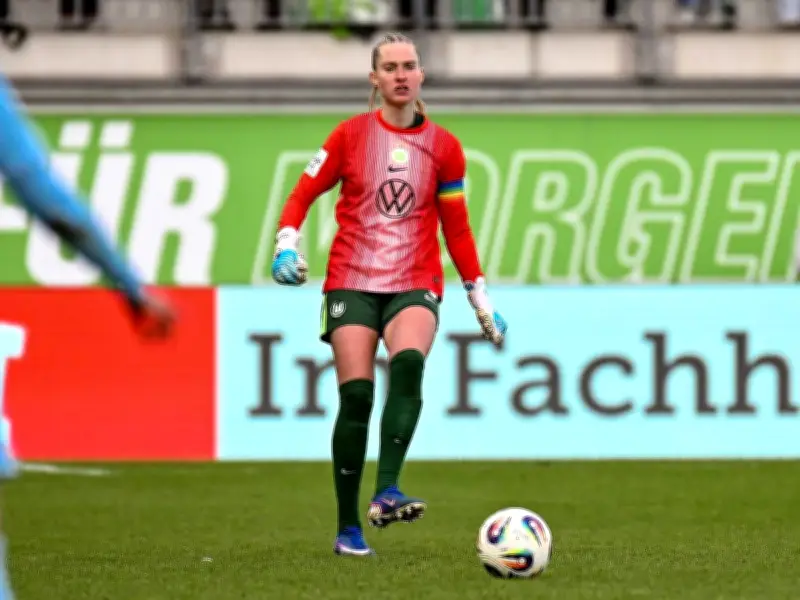 Drama im Tor: Feldspielerin rettet Wolfsburg ein 3:3 gegen Union Berlin