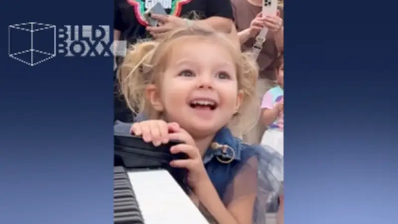 Dreijähriges Stimmwunder begeistert mit Céline-Dion-Cover auf öffentlichem Platz