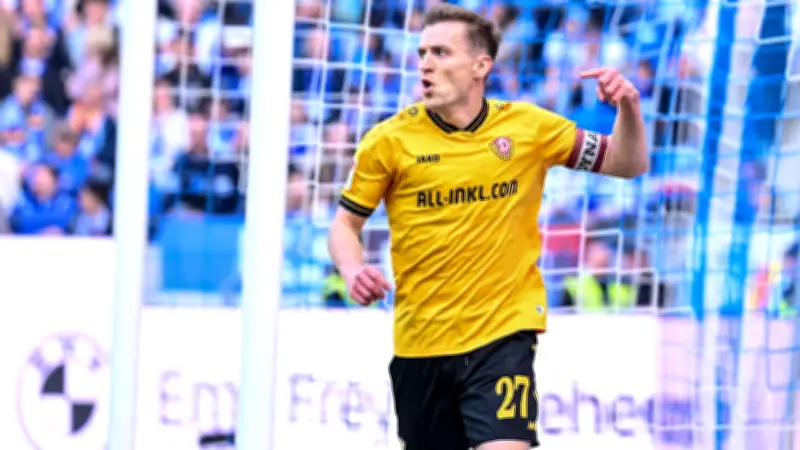 Dynamo Dresdens Hauptmann: Doppelpack bringt nur Ärger trotz Torjubel