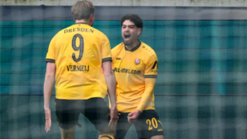 Dynamo Dresdens Rekordsieg: Stadionsprecher tauft Ben Bobzien zu 'Bob Benzin'