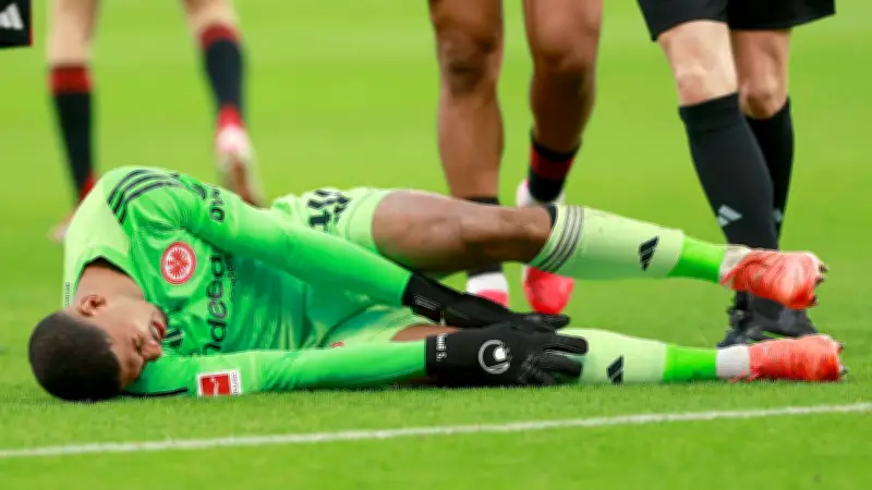 Eintracht Frankfurt: Torwart Kaua Santos erleidet Innenbandverletzung – Ausfall bis mindestens April