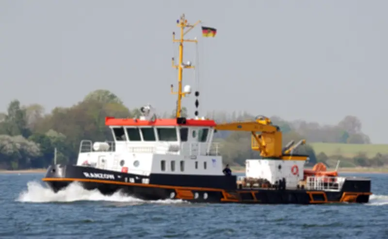 Eisbrecher-Schiff „Ranzow“ kehrt nach Werftaufenthalt zurück - WSA Ostsee zieht Bilanz zum Eiswinter