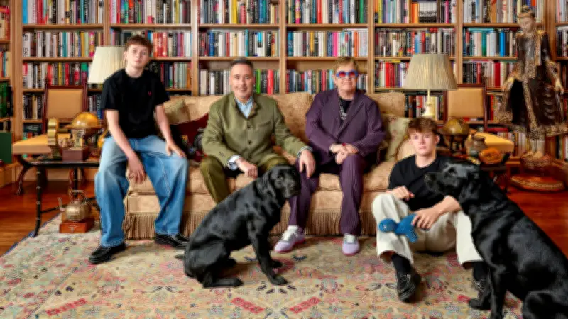 Elton Johns intimes Familienporträt: Einblicke in die Privatsphäre des Pop-Titans