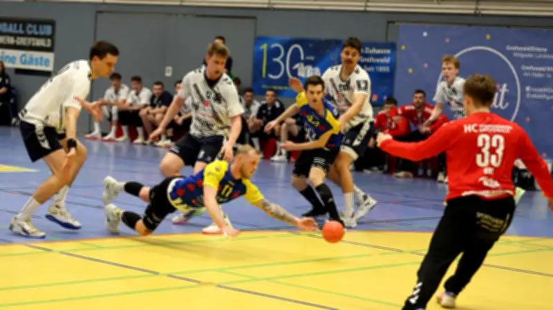 Emotionales Greifswald-Derby: Uni-Handballer sichern Klassenerhalt mit knappem Sieg