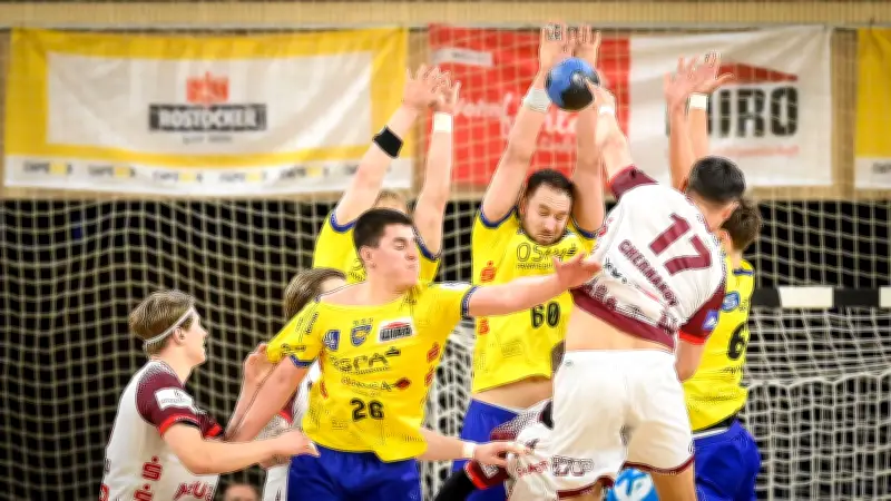Empor Rostock gegen EHV Aue: Entscheidungsspiel um Relegationsplätze in der 3. Handball-Liga