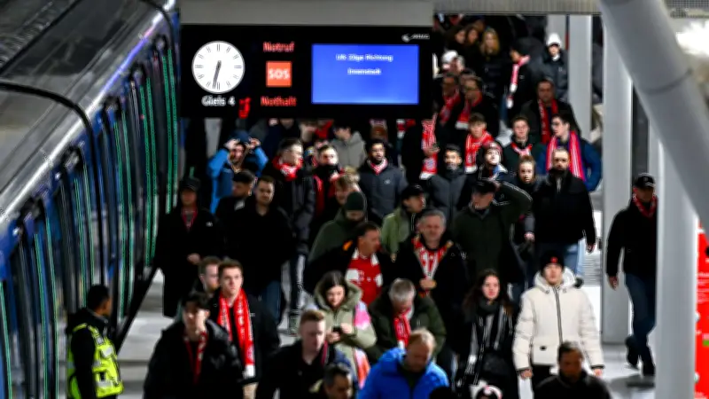 Erneut Verdi-Streik: Anreise-Chaos droht vor Bayern-Champions-League-Spiel