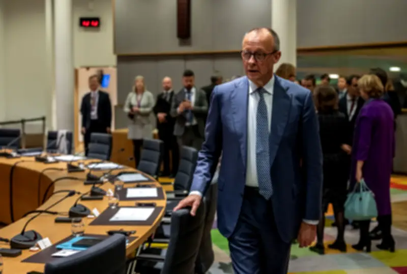 EU-Gipfel in Brüssel: Merz will Orbans Blockade der Ukraine-Hilfen beenden