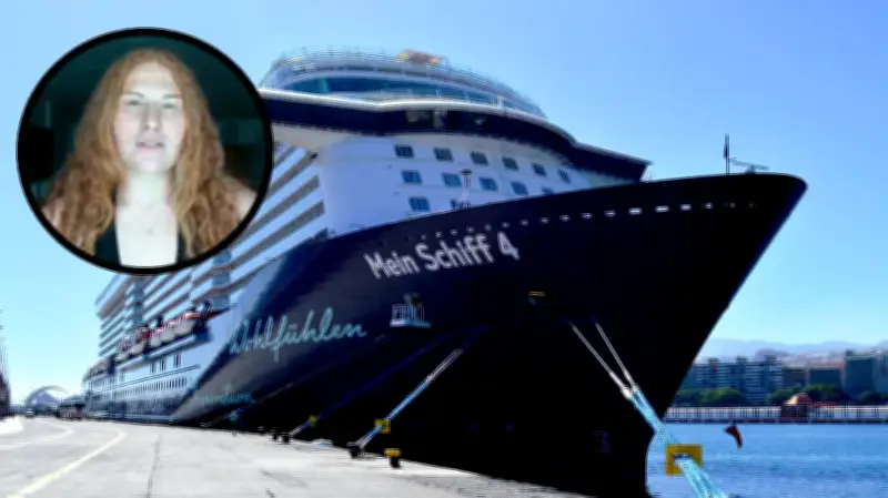 Ex-GNTM-Model Felice Wolfgram auf 'Mein Schiff 4' im Krisengebiet festgesetzt