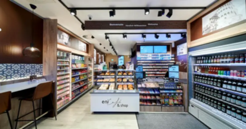 Exklusiv: Eni eröffnet weltweit ersten Shop ohne Tankstelle am Münchner Marienplatz