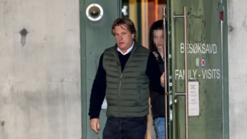 Exklusiver Gefängnisbesuch: Morten Borg besucht Sohn Marius in Osloer Haftanstalt