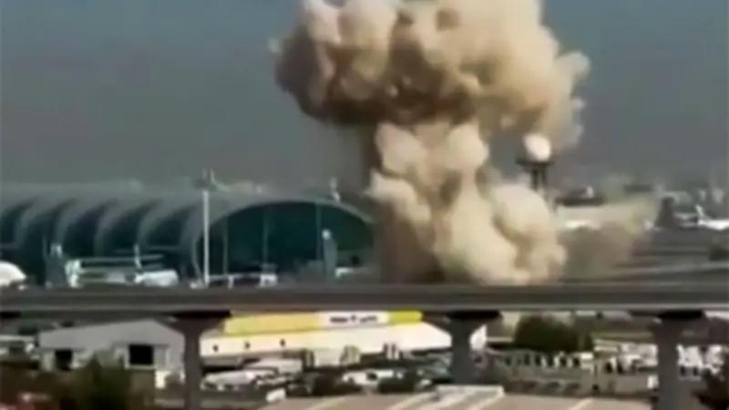 Explosion am Dubai-Flughafen: Drohnenangriff löst Evakuierung aus – Tausende Deutsche gestrandet