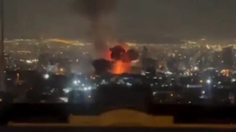 Explosion in Teheran: Luftangriff trifft iranisches Staatsfernsehen