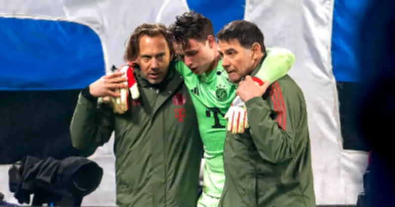 FC Bayern: Diagnosen nach Bergamo - Urbig mit Gehirnerschütterung, Davies erneut verletzt