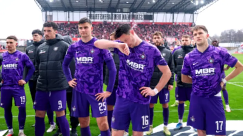 FC Erzgebirge Aue: Abstiegsgefahr wächst - 10-Millionen-Plan für Viertklassigkeit