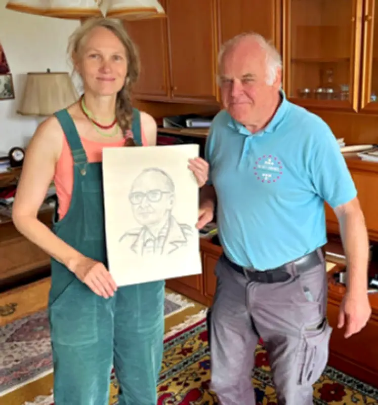 Fernschachweltmeister Fritz Baumbach: Sein Nachlass erstrahlt im Löberitzer Museum