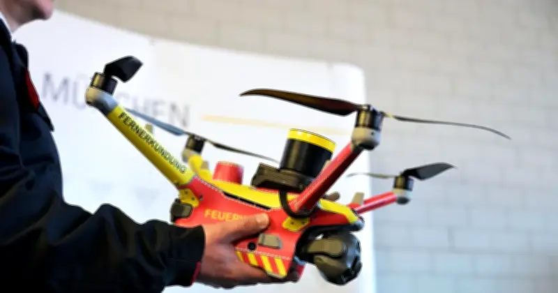 Feuerwehr München erweitert Drohnenflotte: Dritte automatisierte Einheit startet in Kirchheim