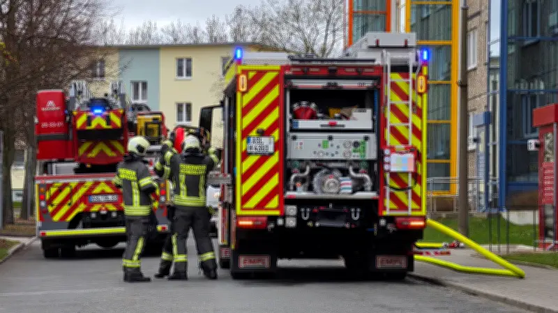 Feuerwehreinsatz in Aschersleben: Rauchmelderalarm durch angebranntes Essen