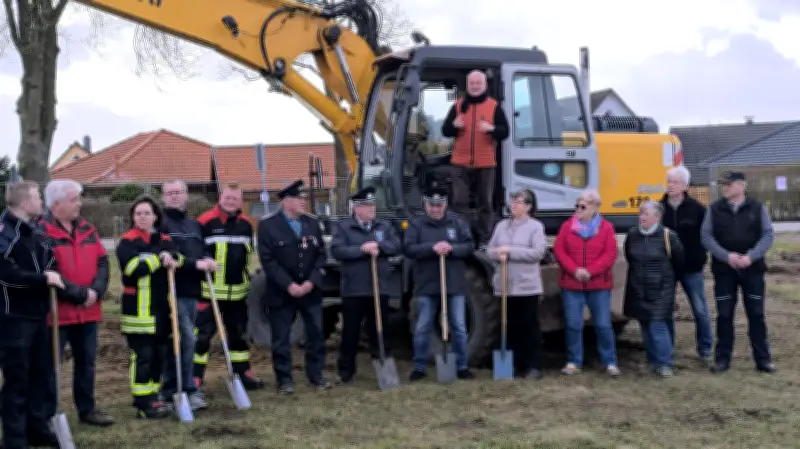 Feuerwehrhaus-Neubau in Grabowhöfe: Moderner Schutz für freiwillige Retter