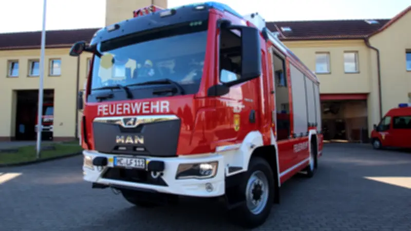 Feuerwehrhaus-Neubau in Malchin stockt: Millionenproblem zwingt Stadt zu Alternativplanung