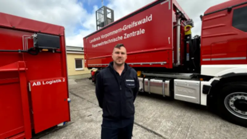 Feuerwehrlogistik in Vorpommern: 41-Millionen-Neubau für Zentrale in Gützkow geplant