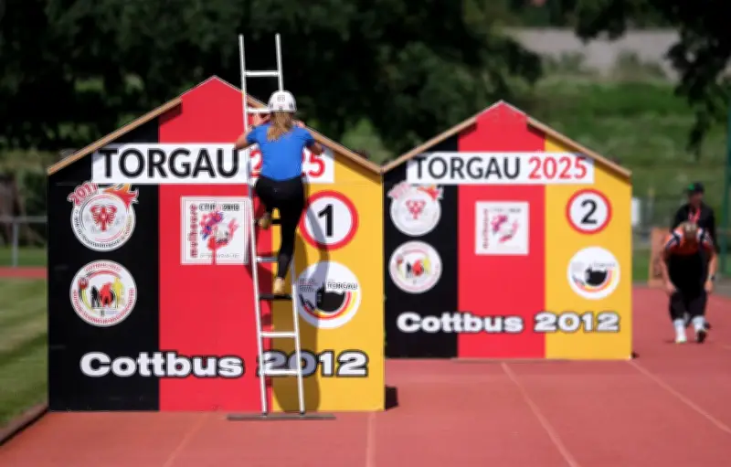 Feuerwehrsport-Spaltung droht: Nach Hymnen-Eklat plant Feuerwehrmann eigene Meisterschaften