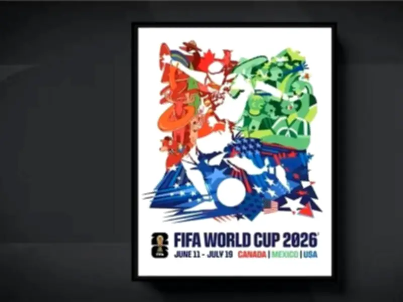 FIFA enthüllt offizielles WM-Poster 2026: Drei Künstler aus Gastgeberländern gestalten Collage