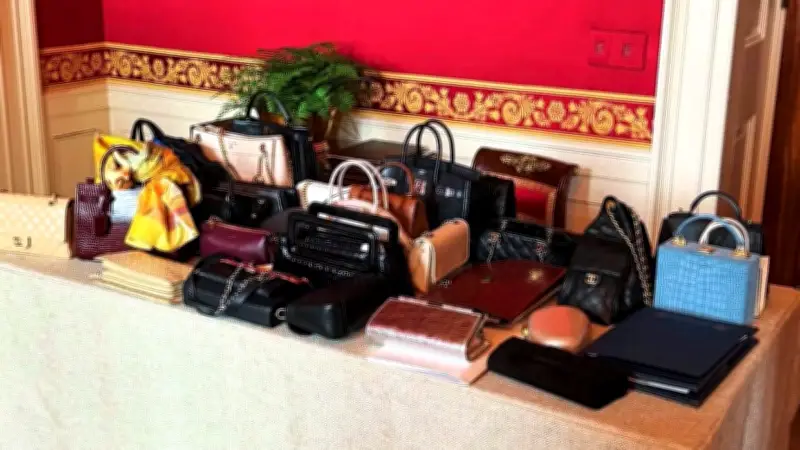 First Ladys treffen sich: Luxus-Handtaschen im Wert von 100.000 Euro sorgen für Aufsehen