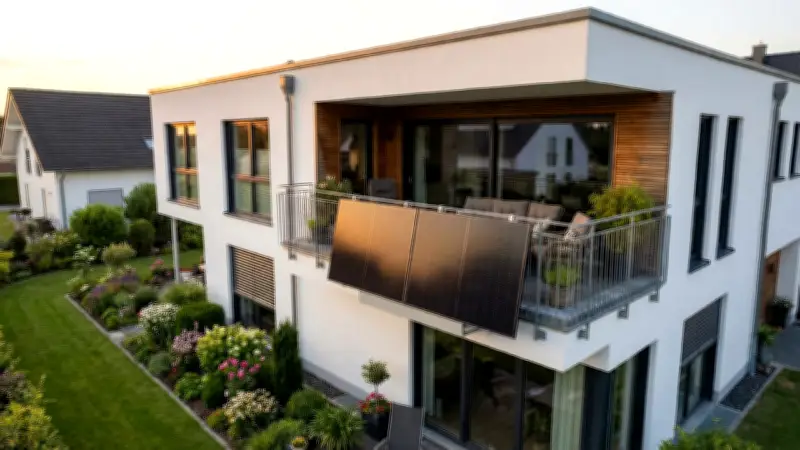 Flexible Mini-Balkonkraftwerke: Solarstrom auch auf kleinsten Stadtbalkonen