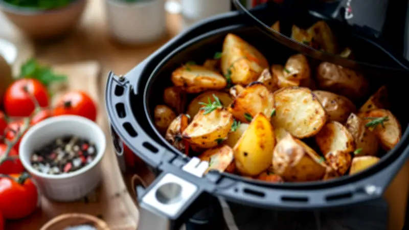 Fünf Gerichte, die im Airfryer besser gelingen als im Backofen