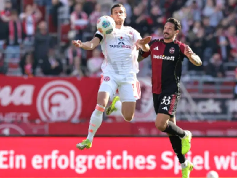 Fortuna Düsseldorf beendet Auswärtsserie mit Sieg beim 1. FC Nürnberg