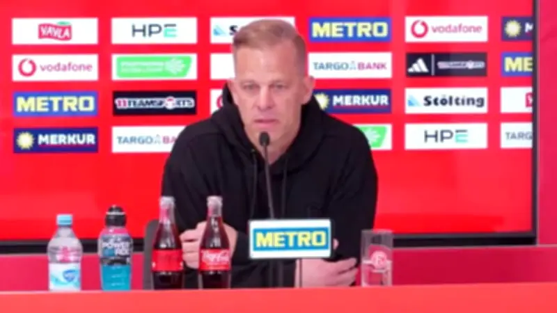 Fortuna Düsseldorf: Trainer Anfang trauert um verstorbenen Freund Georg Koch (54)