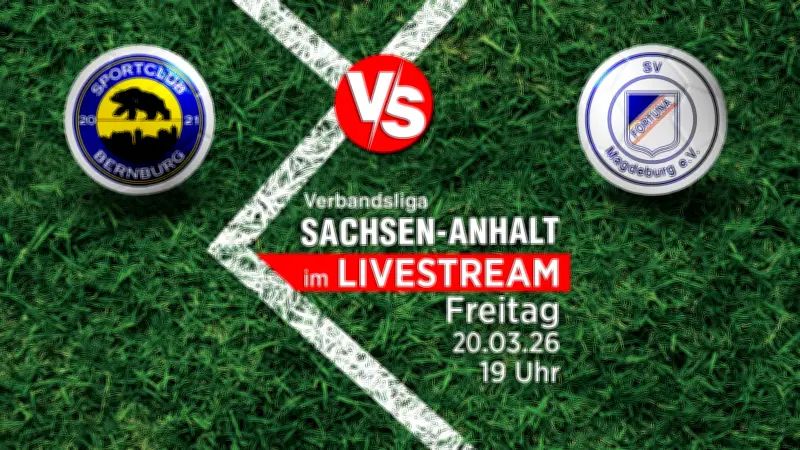 Fortuna Magdeburg in der Verbandsliga: Kann der SC Bernburg den Absturz stoppen?