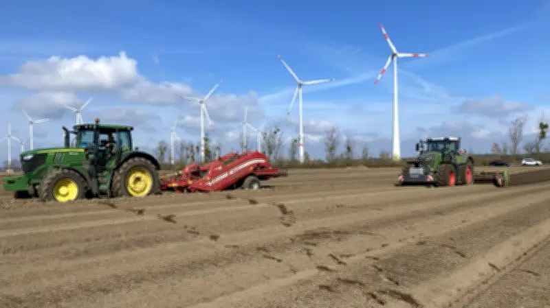 Frühjahrsbestellung im Jessener Land: Landwirte trotzen Herausforderungen