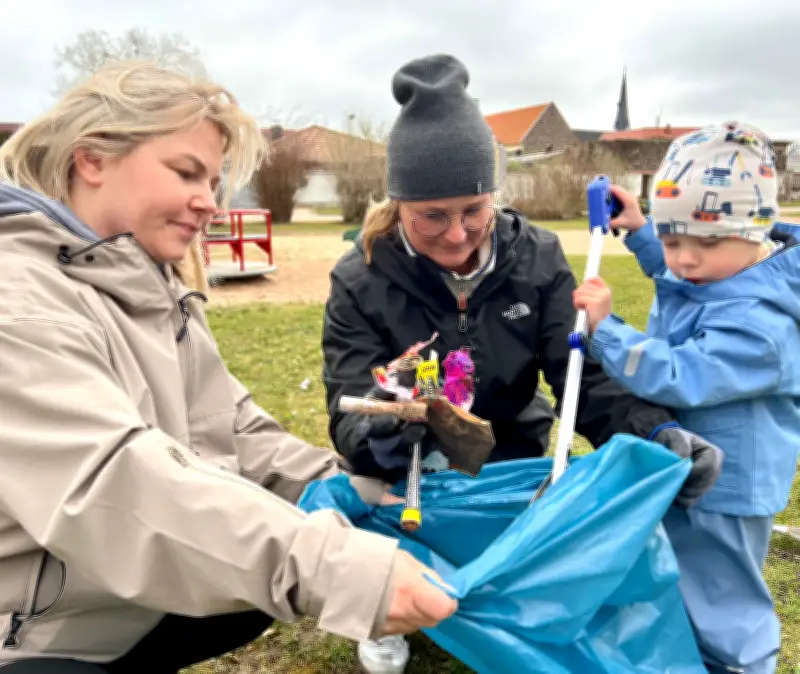 Frühjahrsputz in Bernburger Dörfern: Silvesterböller von Spielplätzen entfernt