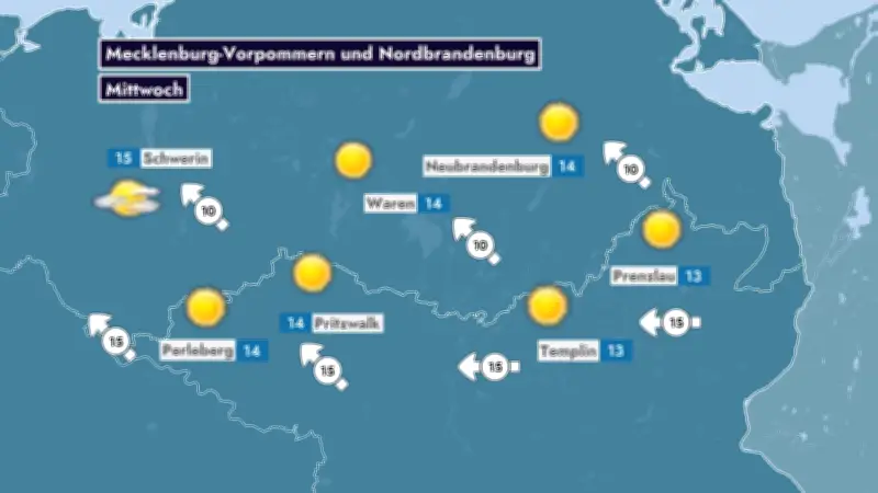Frühlingshoch Lukas bringt Sonnenschein nach Mecklenburg-Vorpommern
