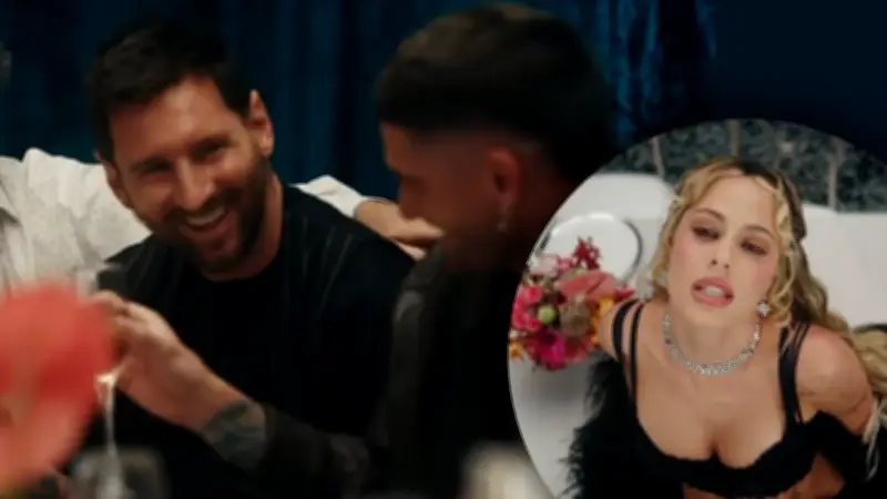 Fußball-Legende Lionel Messi überrascht mit Auftritt im Musikvideo von Teamkollege