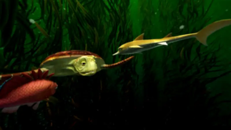 Fulldome-Show in Demmin: Zwei Fische kämpfen um die Rettung ihres verzauberten Riffs