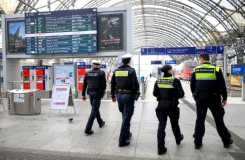 Gemeinsame Streifen von Bahn und Bundespolizei am Dresdner Hauptbahnhof starten