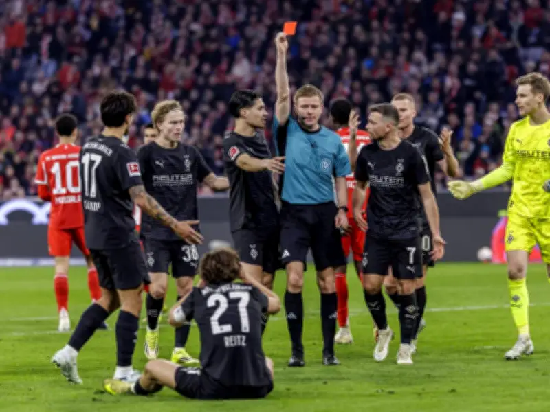 Gladbachs Frust nach Bayern-Pleite: Elfmeter und Rote Karte sorgen für Ärger