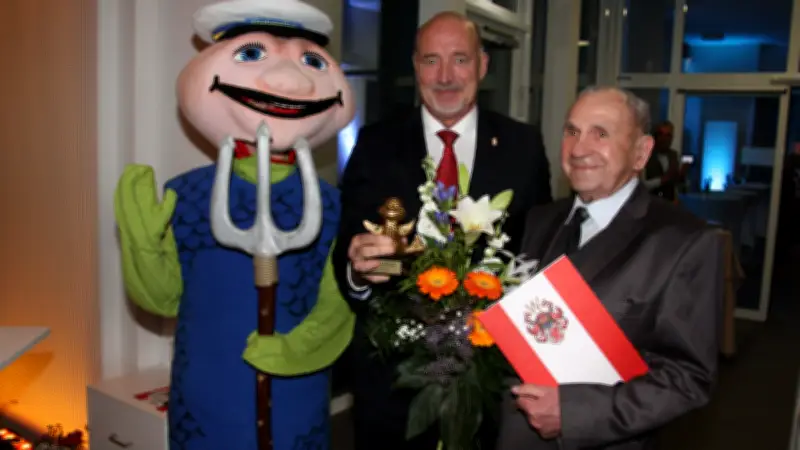 Goldener Ueckerich für Seniorenbeirat-Chef: Ueckermünde feiert ersten Jahresempfang